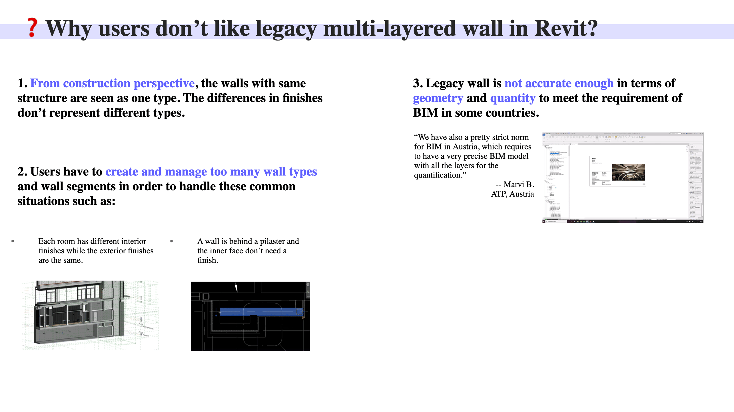 Revit Wall Modeling Projects — Why users don’t use existing Revit Wall feature? What’s the Workaround?, image 7