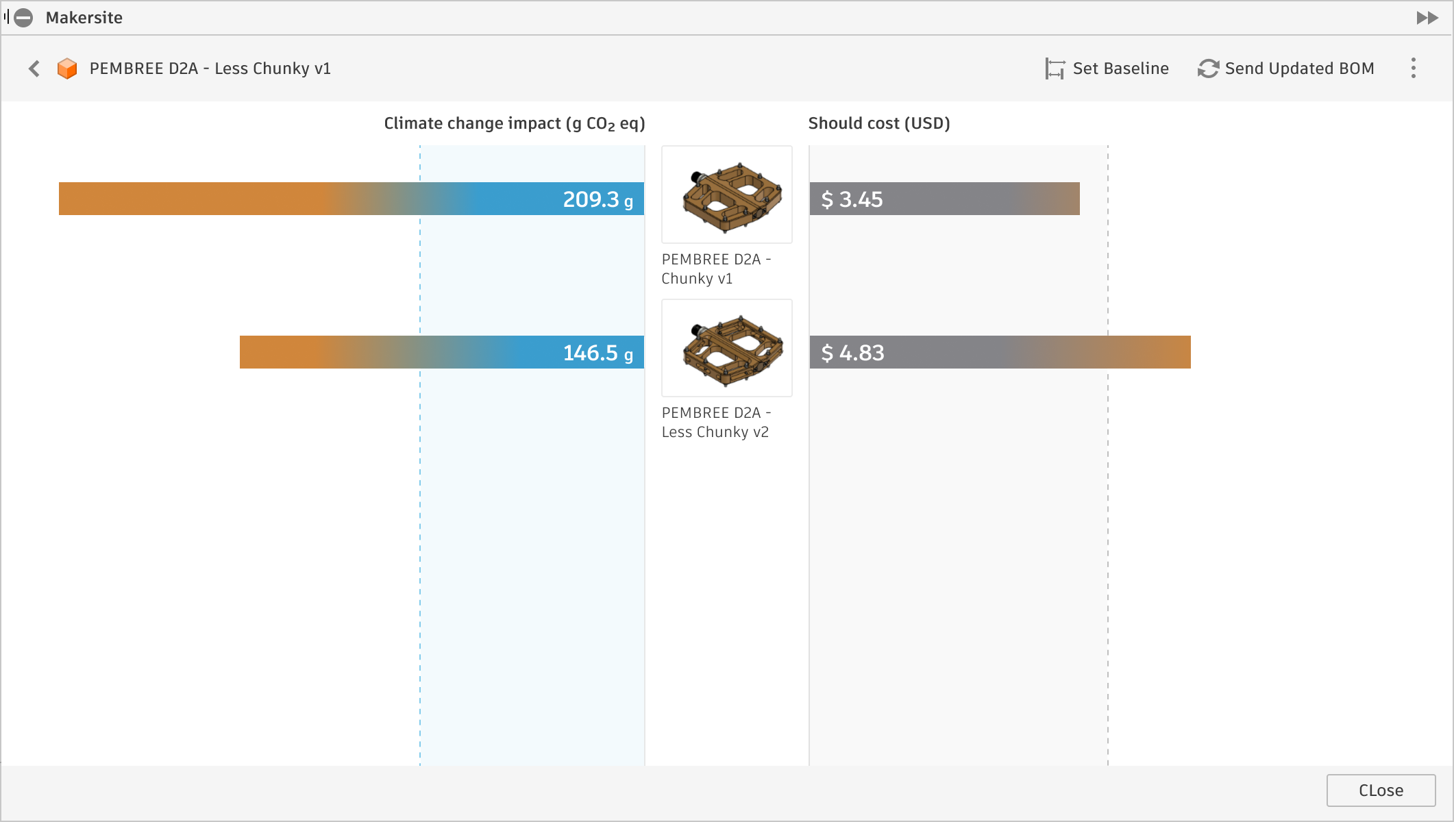 Fusion Makersite Plug-in — 1. Intelligent Material Alternatives:, image 16